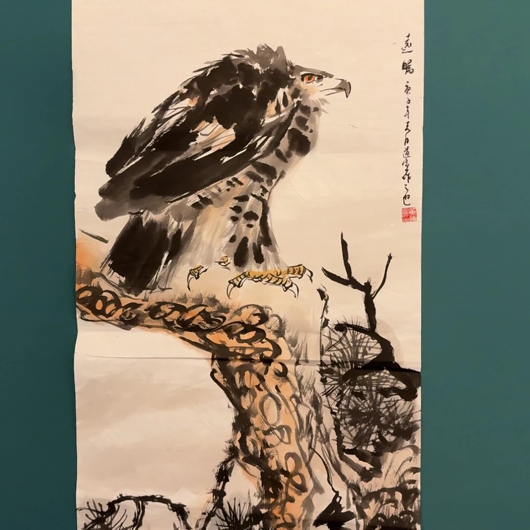 国画董老师作品画作