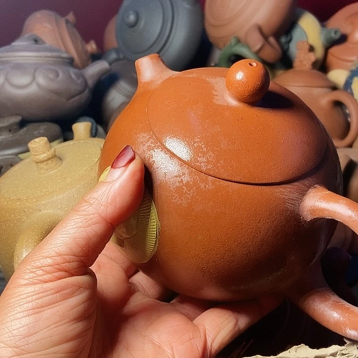 全手工制作宜兴紫砂茶壶