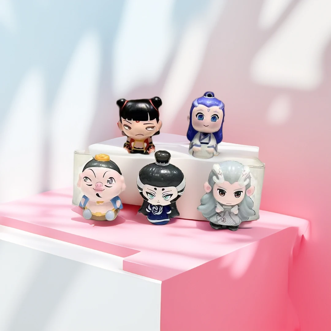 爆款慢回弹哪吒敖丙捏捏乐大娃娃玩具发泄神器挂件礼物摆件