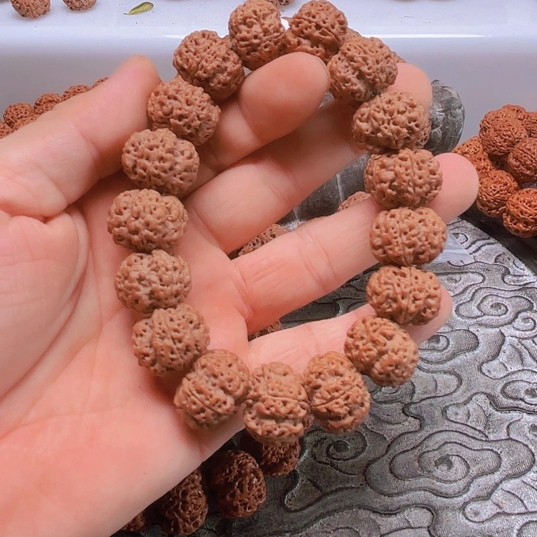 头***s金刚菩提手串V231/21MM五星蜂王豆腐块