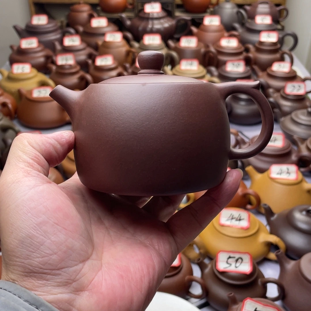 瑜***茶壶紫砂宜兴紫砂半手工