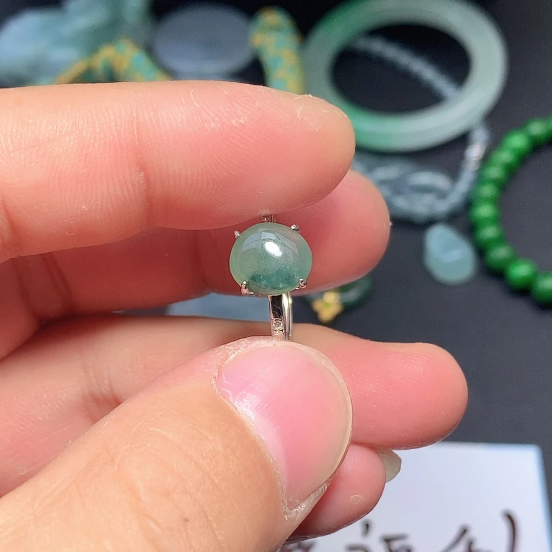 翡翠未镶嵌颈饰003