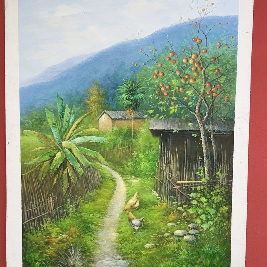油画刘文桂油画作品