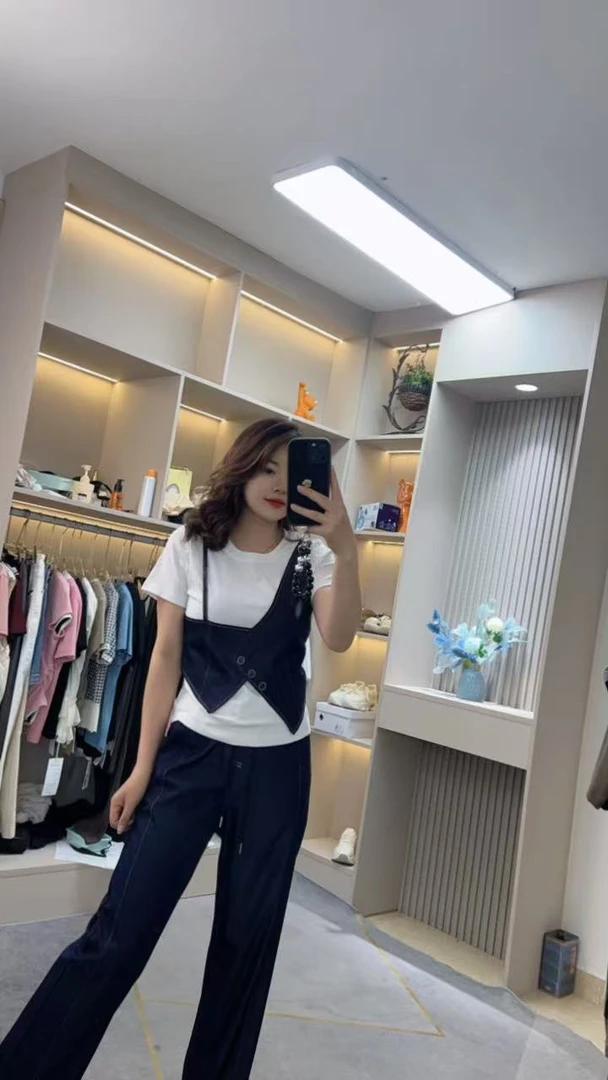 夏天新款时尚休闲套装2541