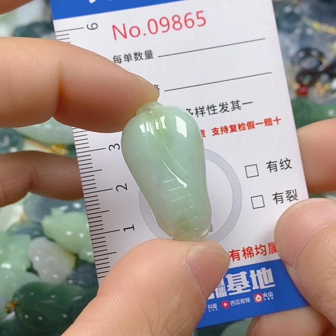 翡翠颈饰未镶嵌天然翡翠