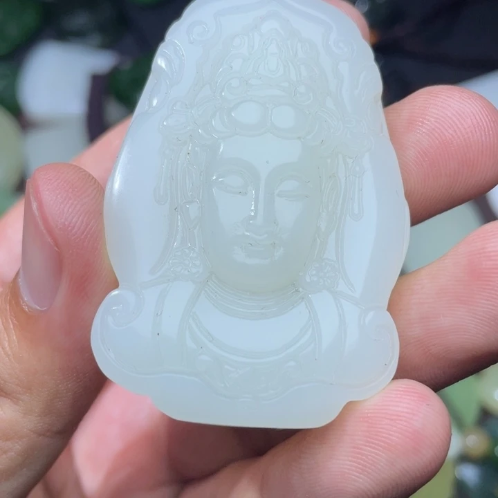 颈饰未镶嵌和田玉