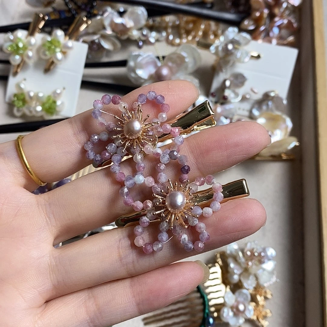 醋酸铁合金粉紫色鸭嘴夹