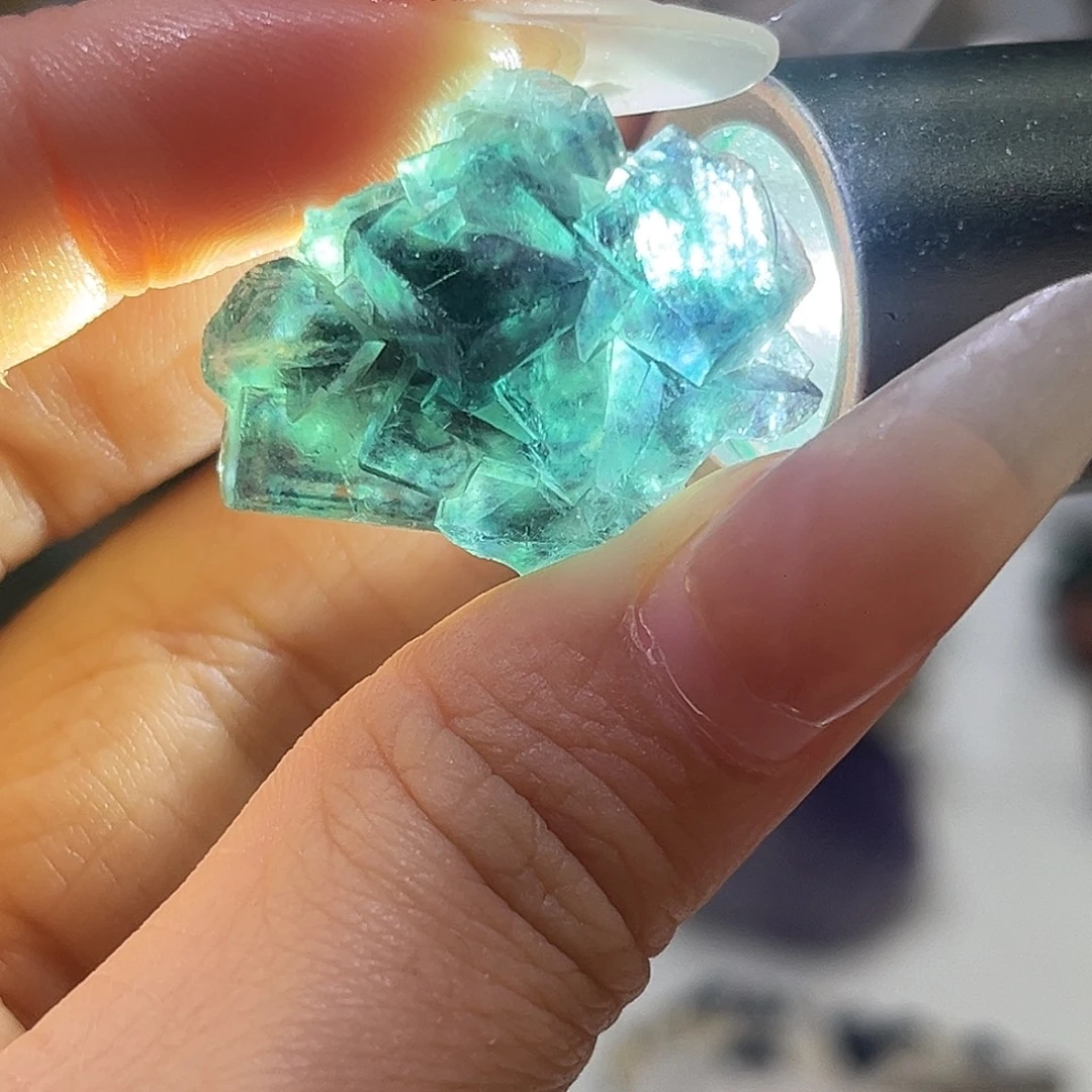 石材纳米比亚萤石