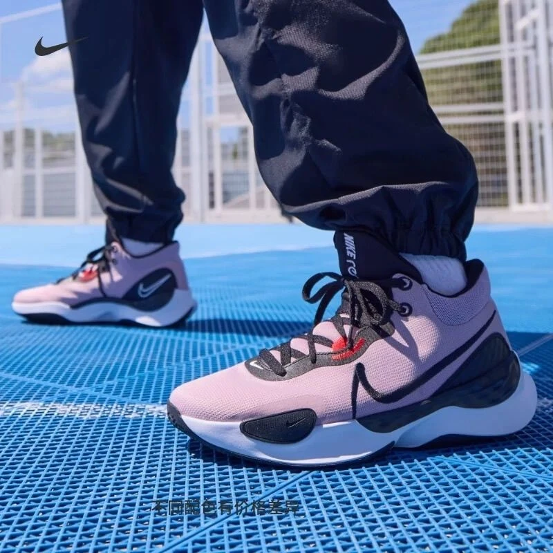Nike/耐克ELEVATE 3男子紫实战抗扭透气休闲运动篮球鞋DD9304-500