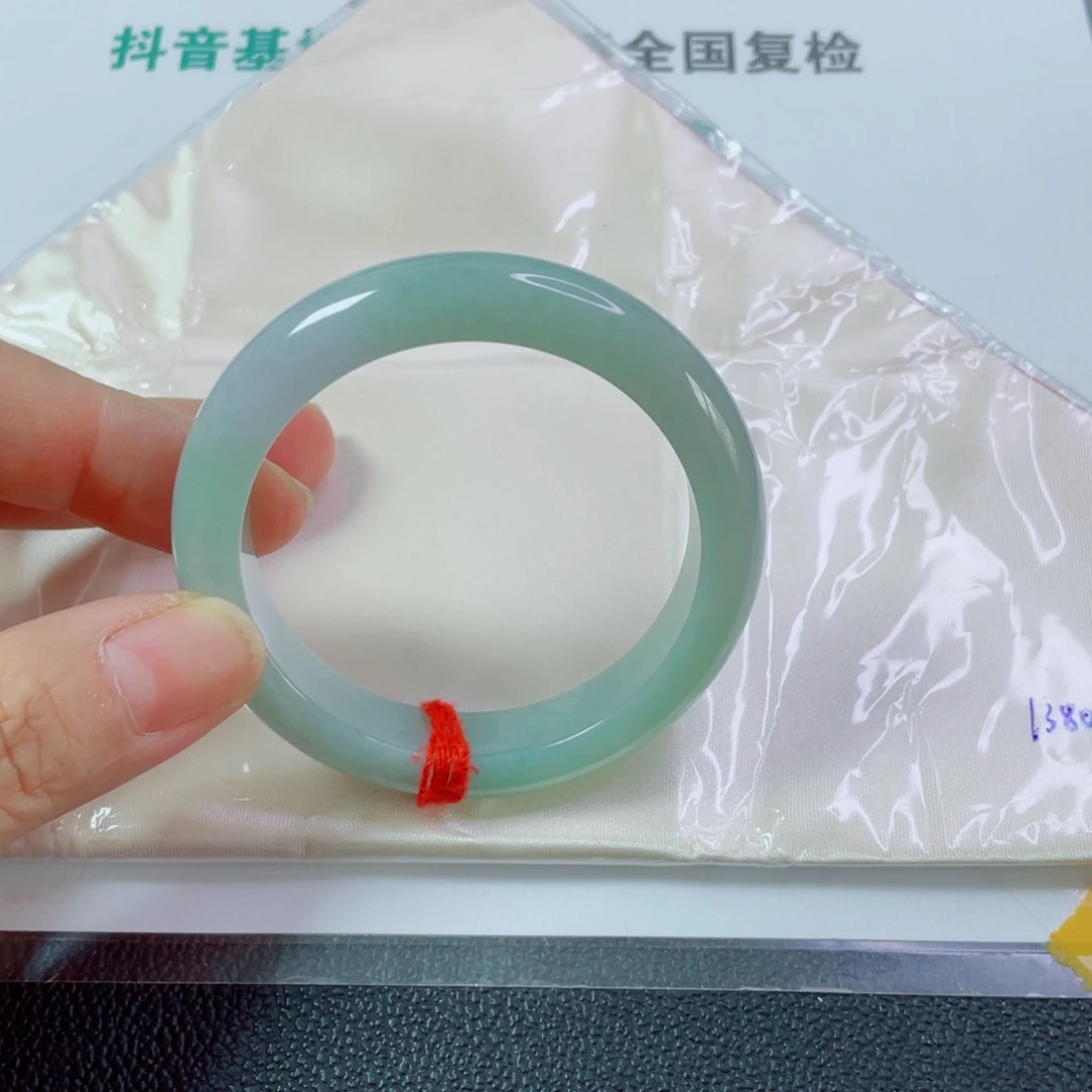 翡翠未镶嵌手镯天然