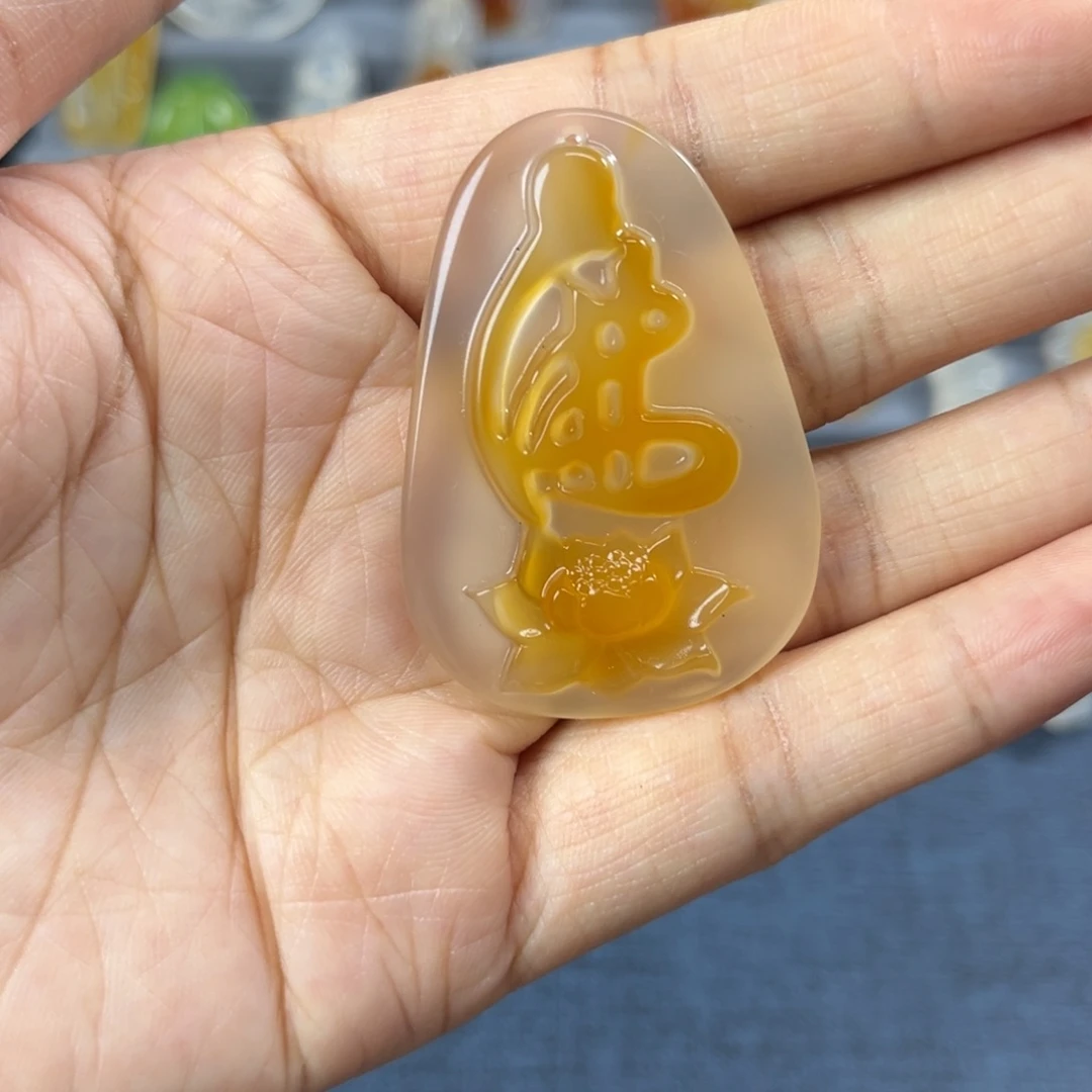 玛瑙/玉髓未镶嵌颈饰