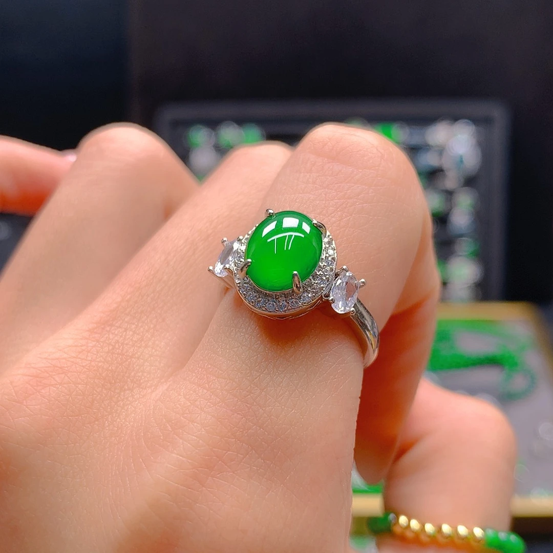 未镶嵌戒指翡翠天然翡翠