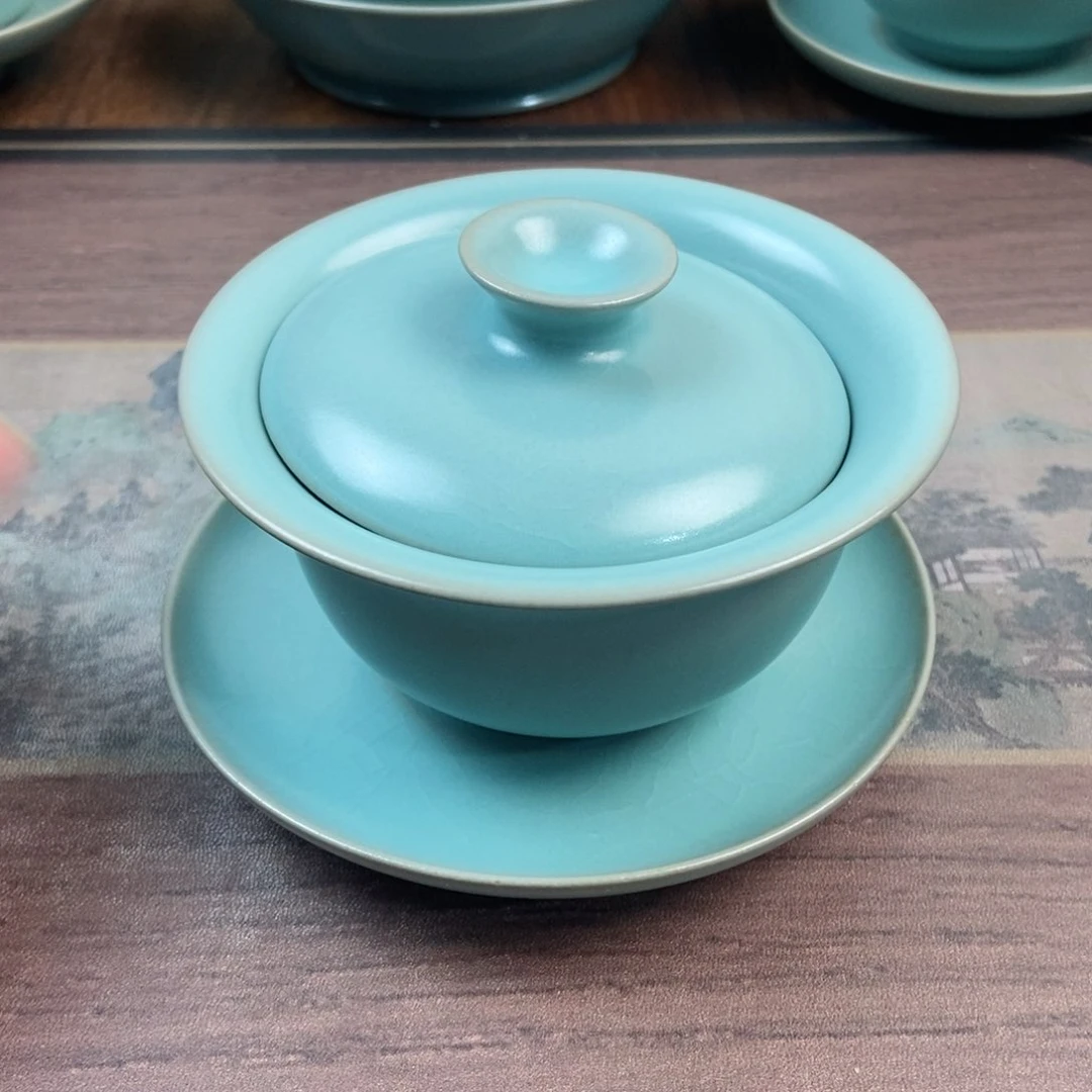 摆件瓷原产地原矿汝瓷～茶器