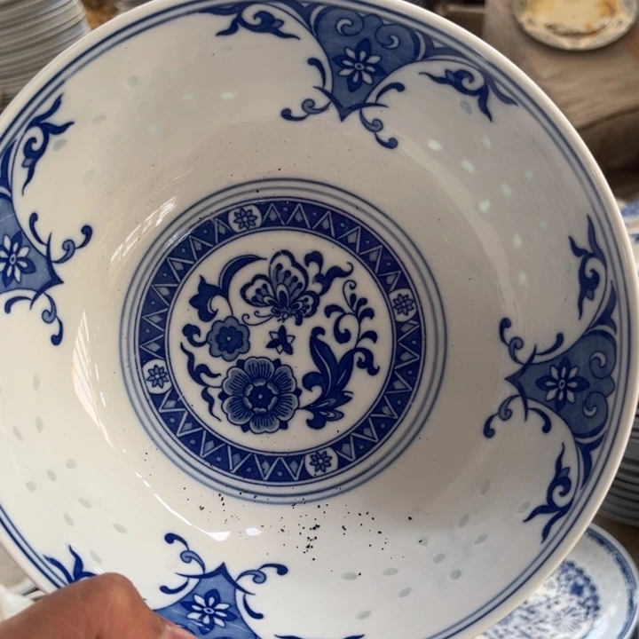 碗陶景德镇高温细白瓷餐具