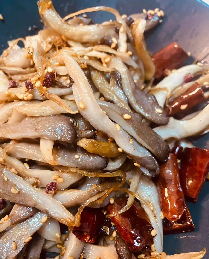 平菇干农家新货平菇干白菇凤尾菇蘑菇炒肉火锅油炸煮汤美食食材