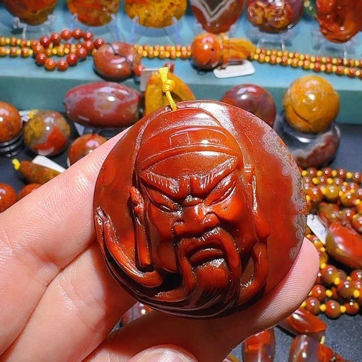 未镶嵌玛瑙/玉髓珠宝半成品