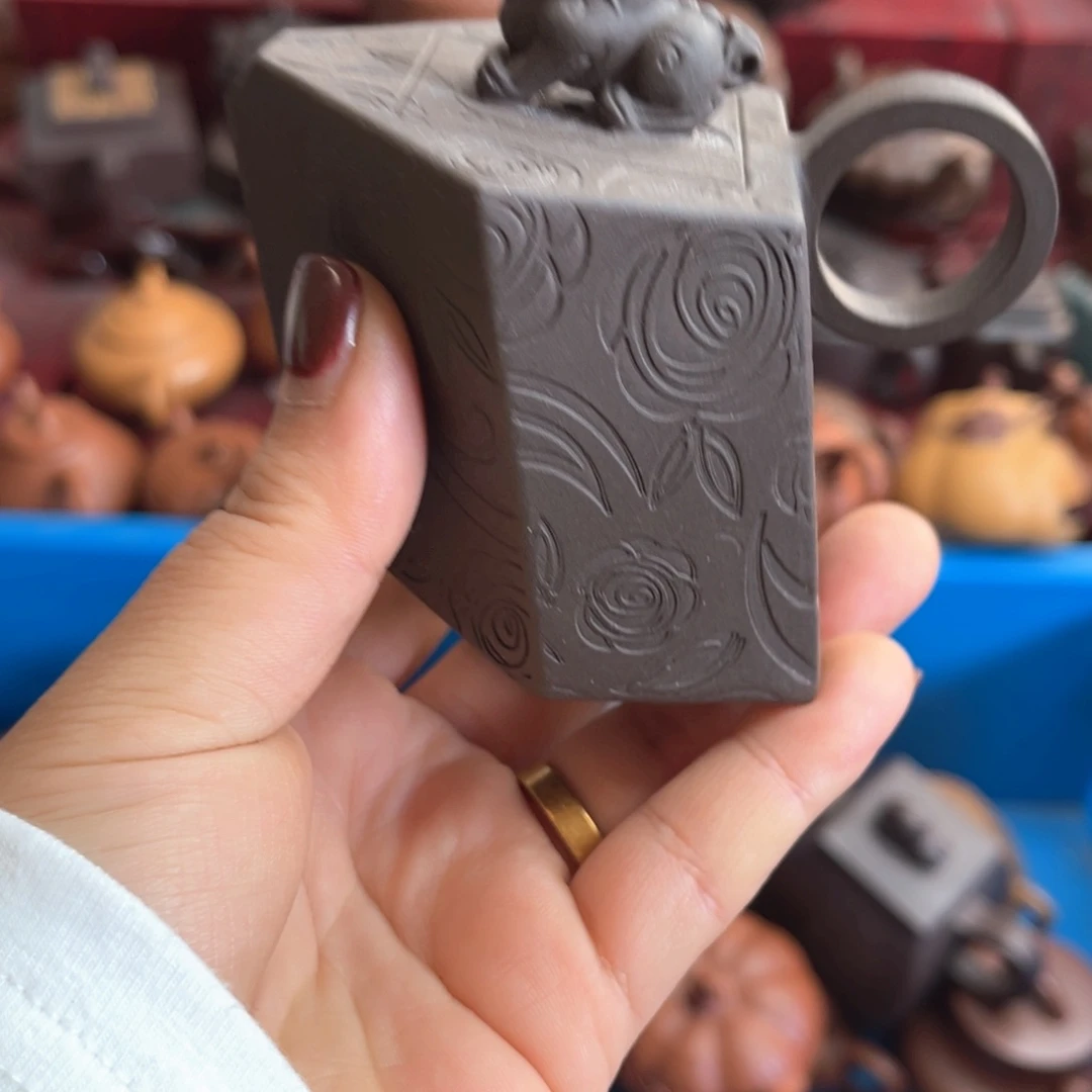 紫砂茶壶紫砂……………………紫砂花