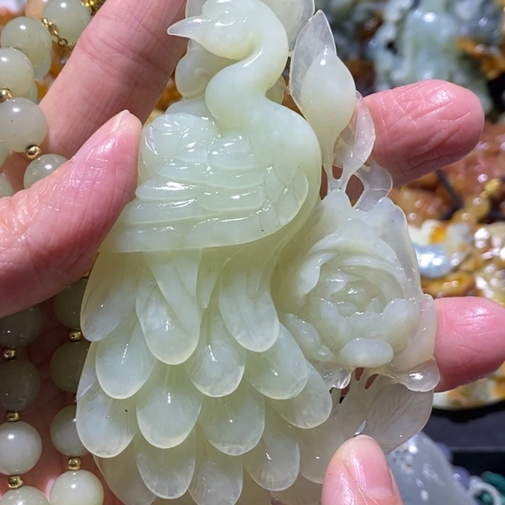 岫玉岫玉吊坠未镶嵌