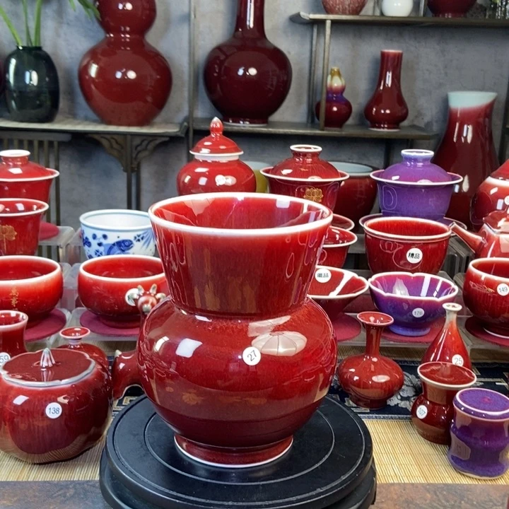 景德镇名陶坊原矿朗红27号