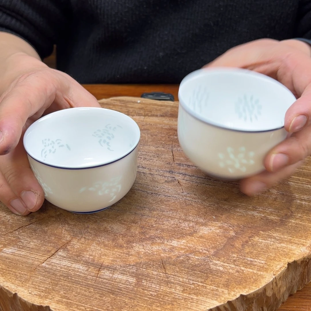 瓷片景德镇陶瓷手工手绘制作1件