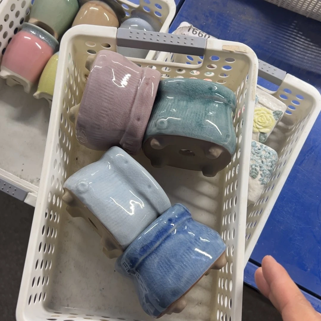 陶瓷陶瓷多肉花盆@@1083