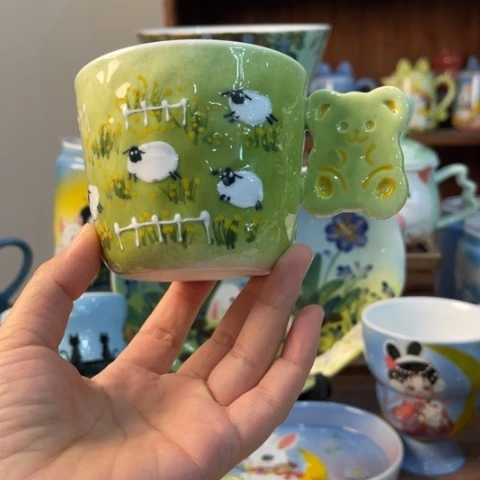 炉景德镇釉下手绘陶瓷