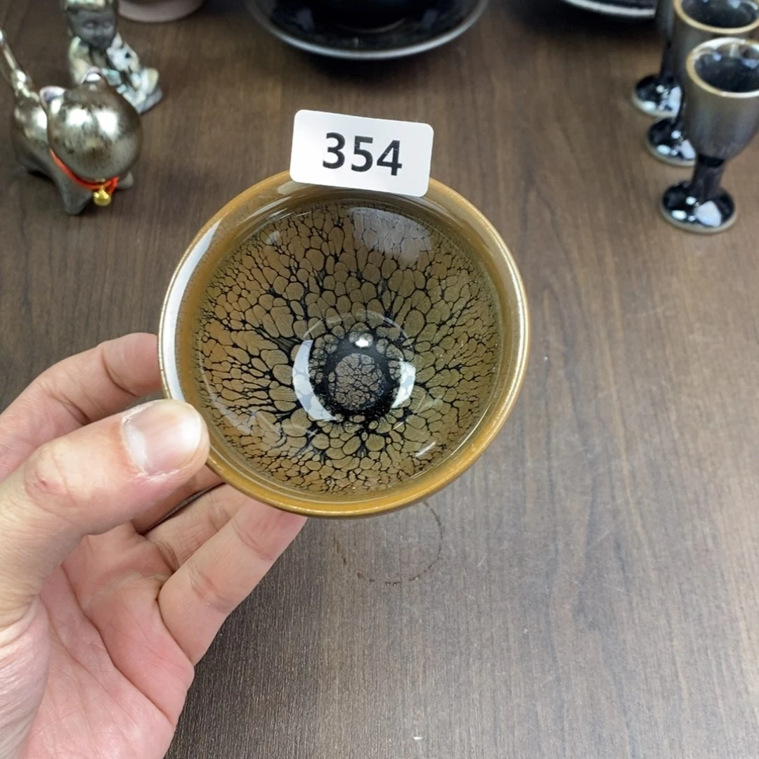 茶盏全手工原矿原釉建盏