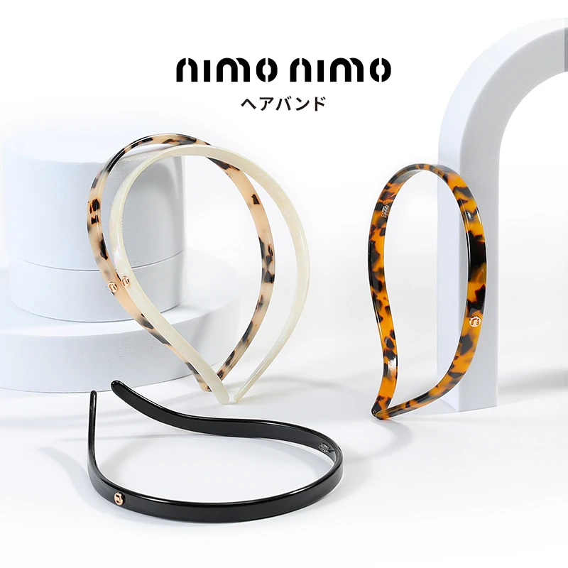 nimonimo醋酸经典眼镜发箍时尚百搭1002