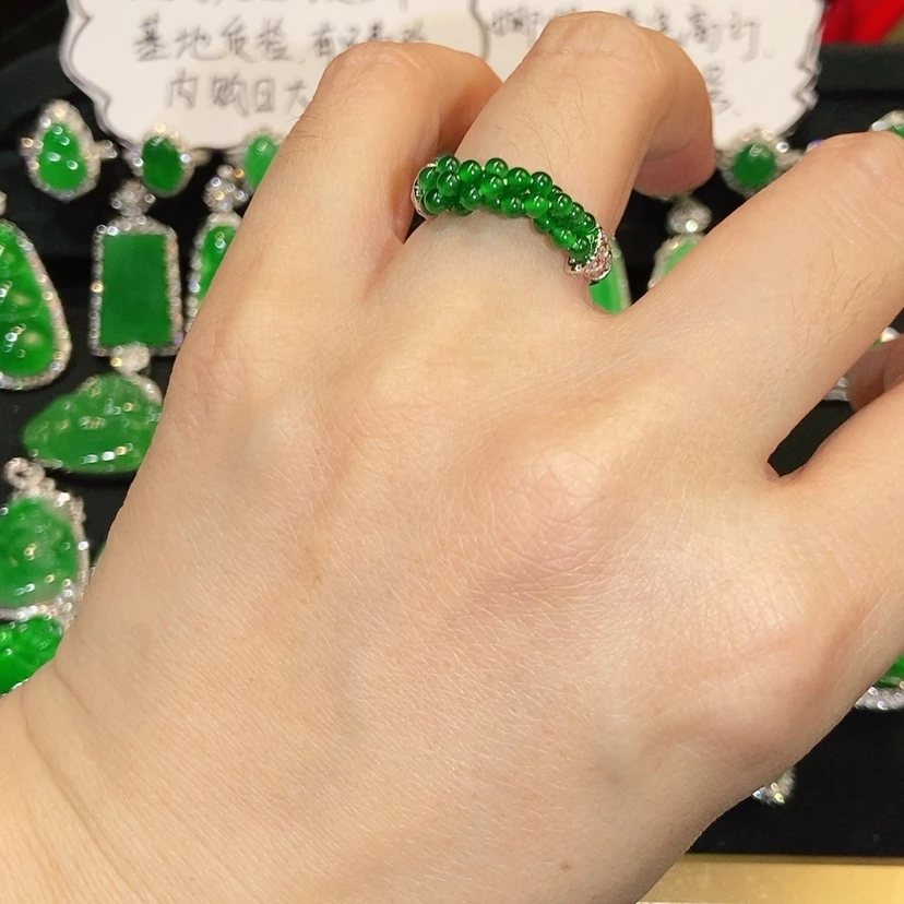 【闪购商品】未镶嵌戒指翡翠天然翡翠