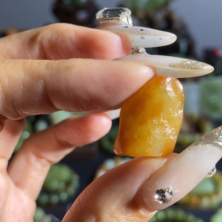 和田玉未镶嵌吊坠(不含链)