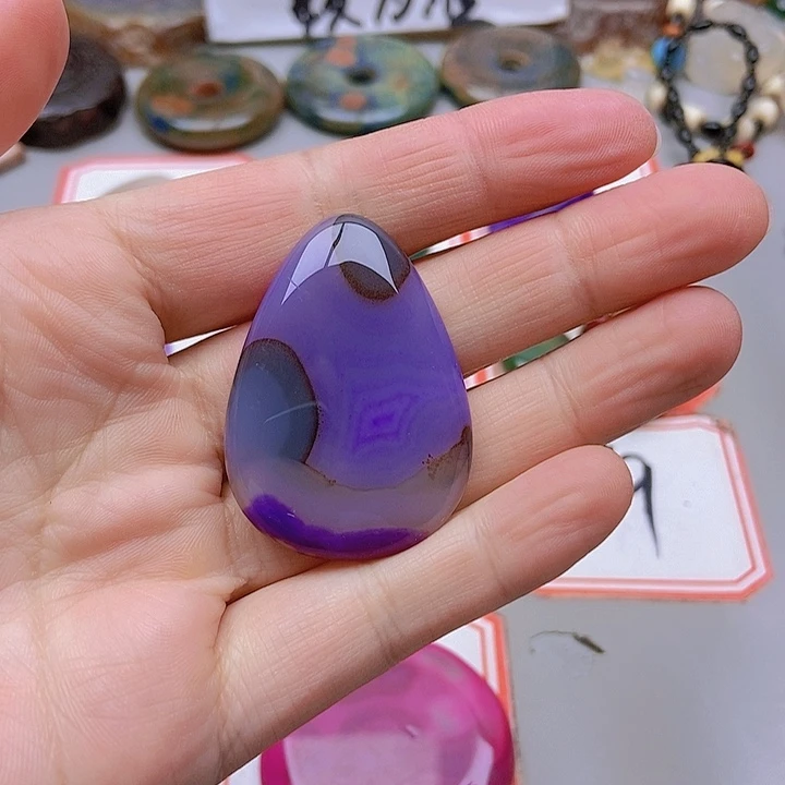 【闪购商品】未镶嵌玛瑙/玉髓珠宝半成品6***3