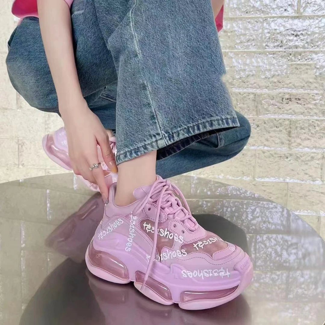 现货C1｜真皮羊里垫老爹鞋女｜半码拍小｜482