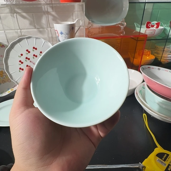 4.75口汤碗（影青）两只联盟陶瓷