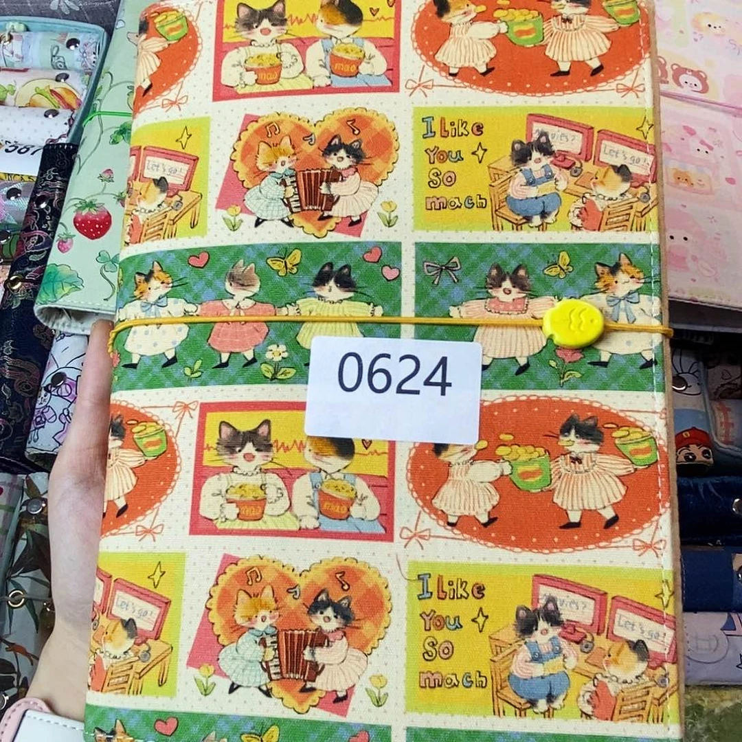 织绣A5活页不加纸0624 挂坠掉漆