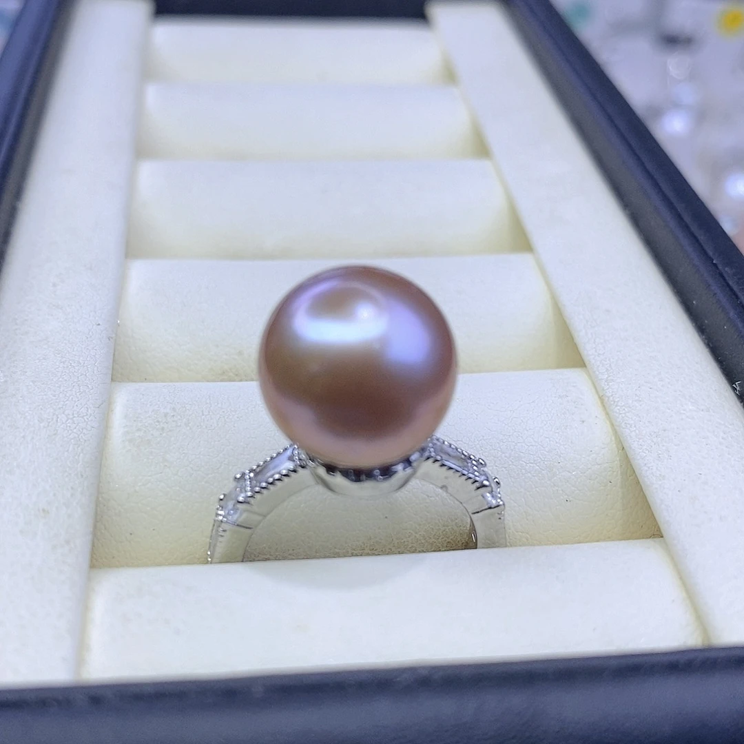戒指合金淡水珍珠