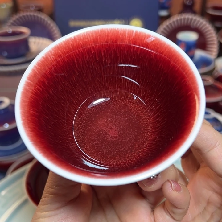 瓷片景德镇品艺轩郎红