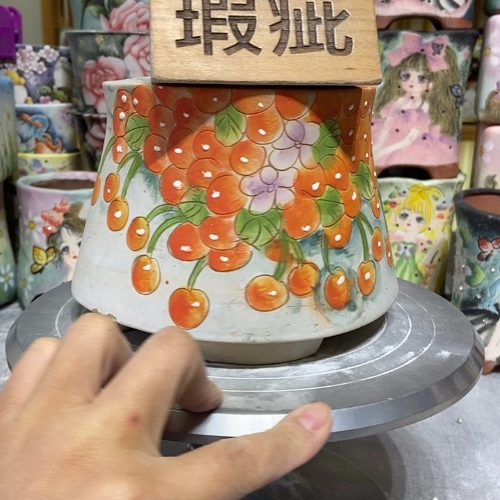 景德镇艺术手绘作品