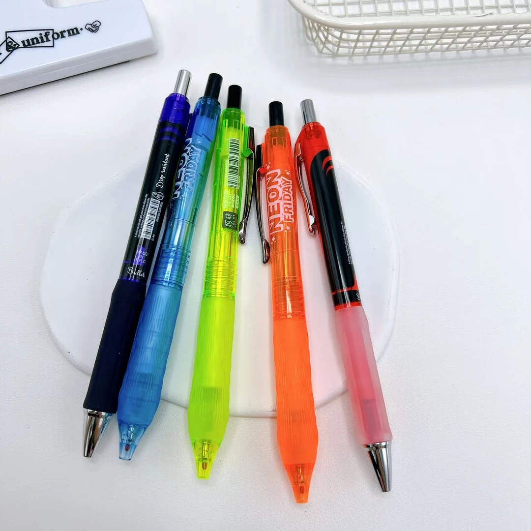 【黑墨/5支】B06炫彩,霓虹星期五+五彩..掉封蜡不售后