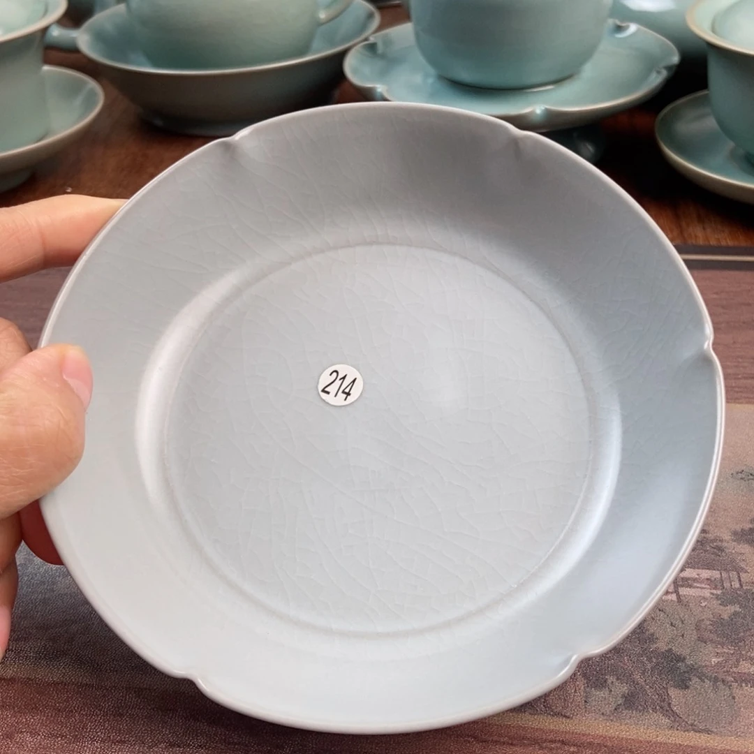 摆件原产地原矿汝瓷～茶器
