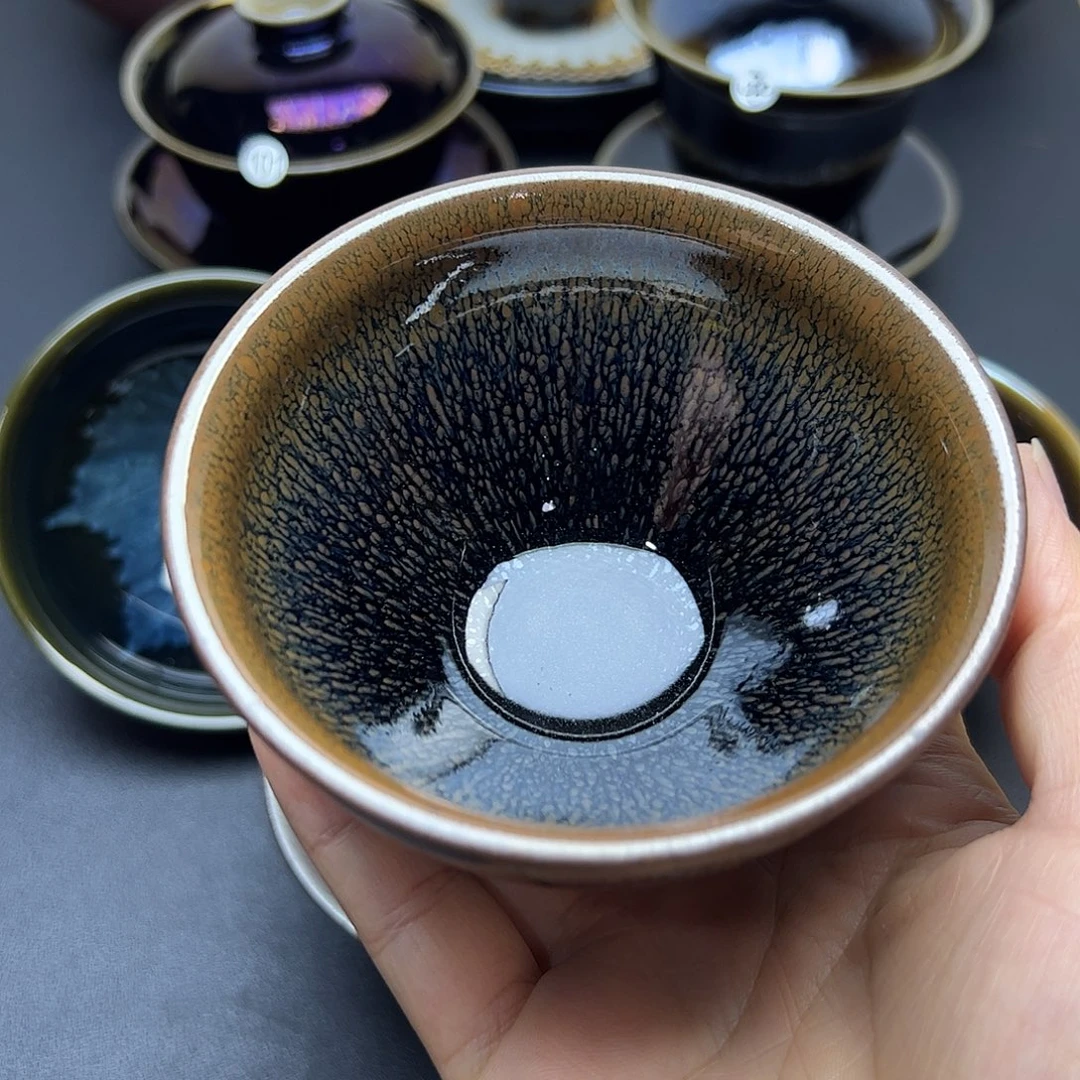 茶盏建窑建盏主人杯