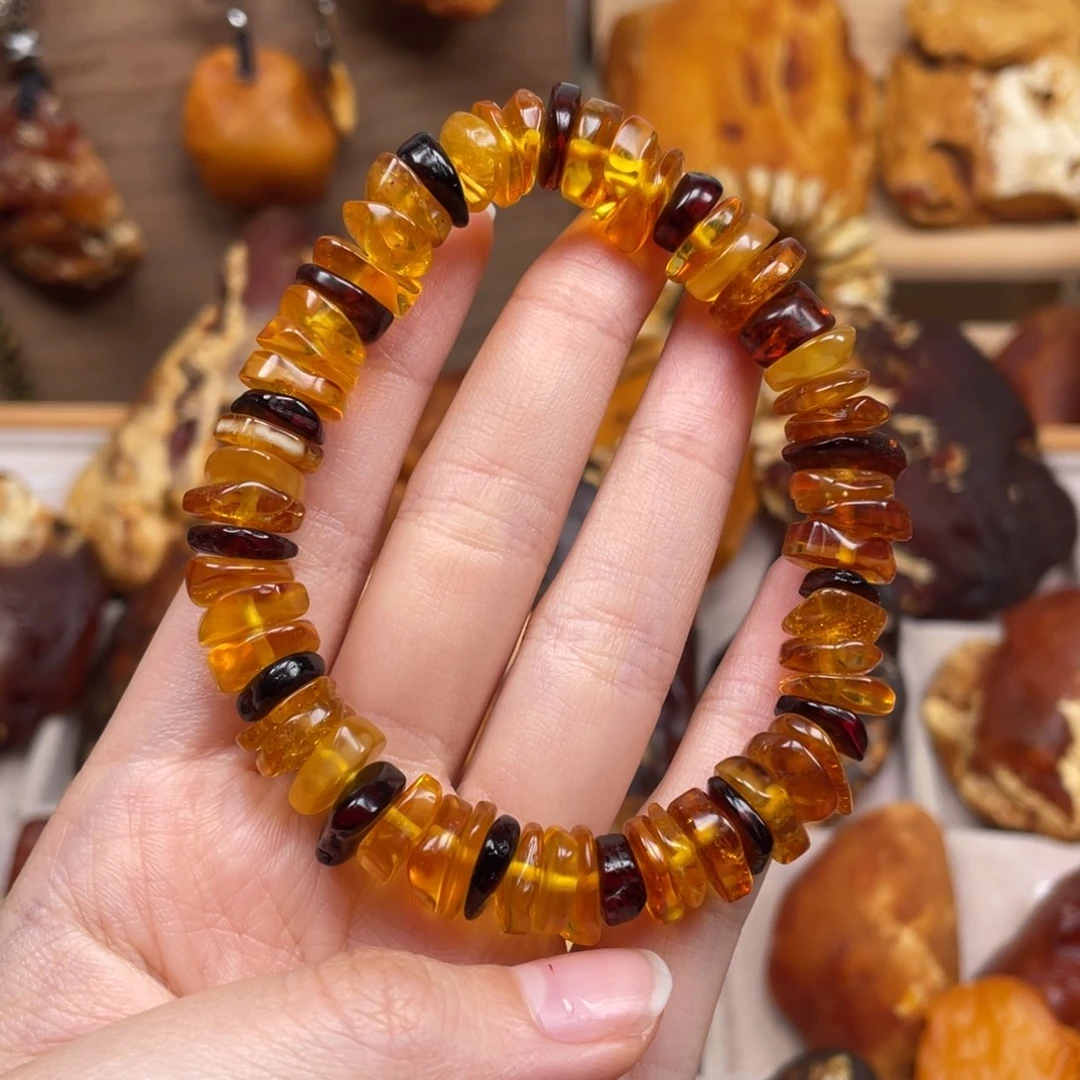 琥珀未镶嵌珠宝奇石