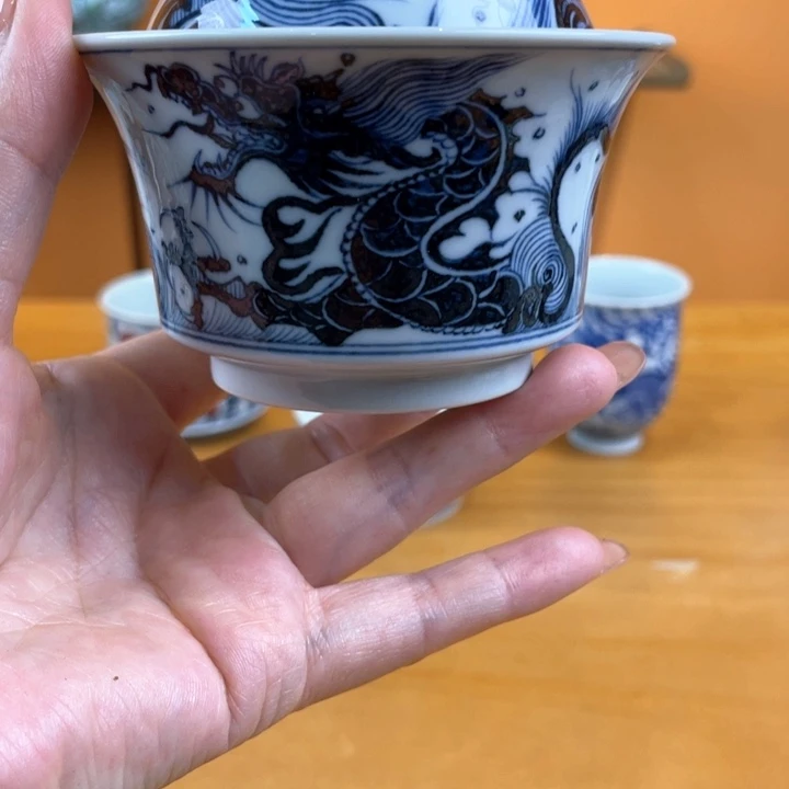杯子景德镇手绘哈哈哈哈