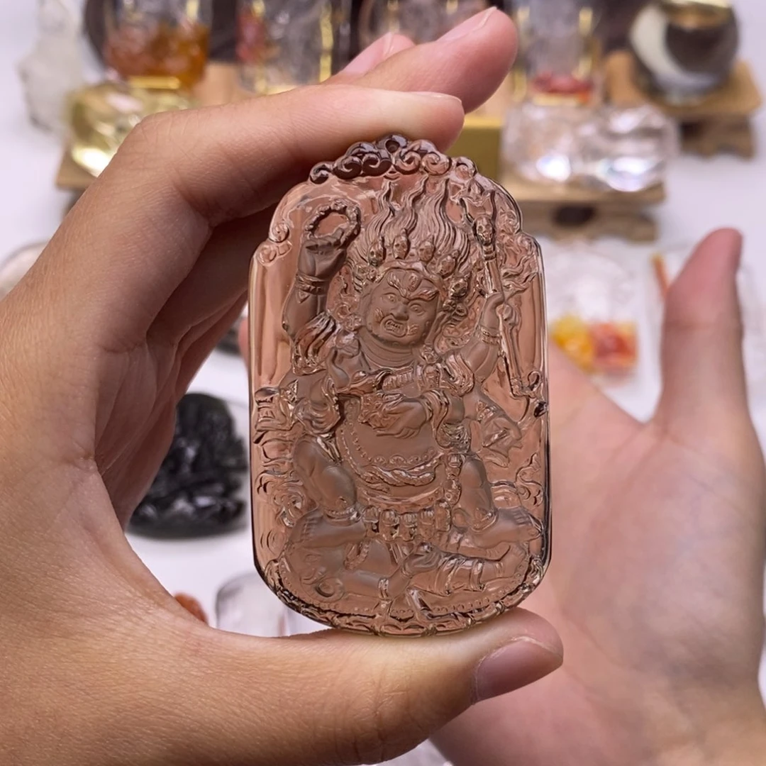 未镶嵌颈饰水晶小*呀定制