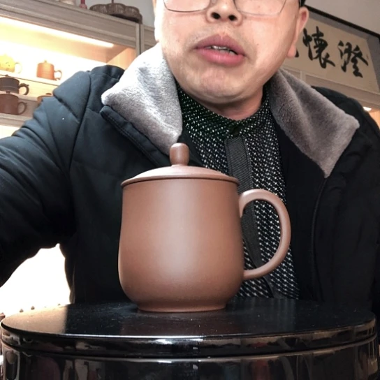 茶杯紫泥葫芦杯容量400