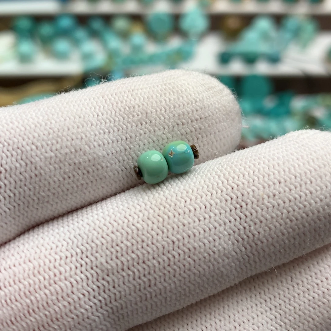 绿松石未镶嵌散珠