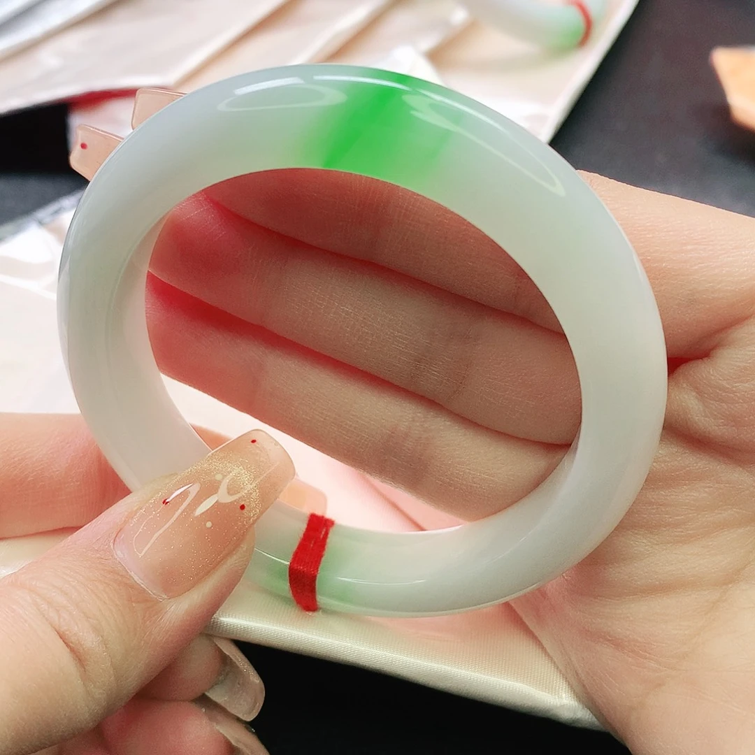 未镶嵌手镯翡翠兔**子缅甸天然A货翡翠