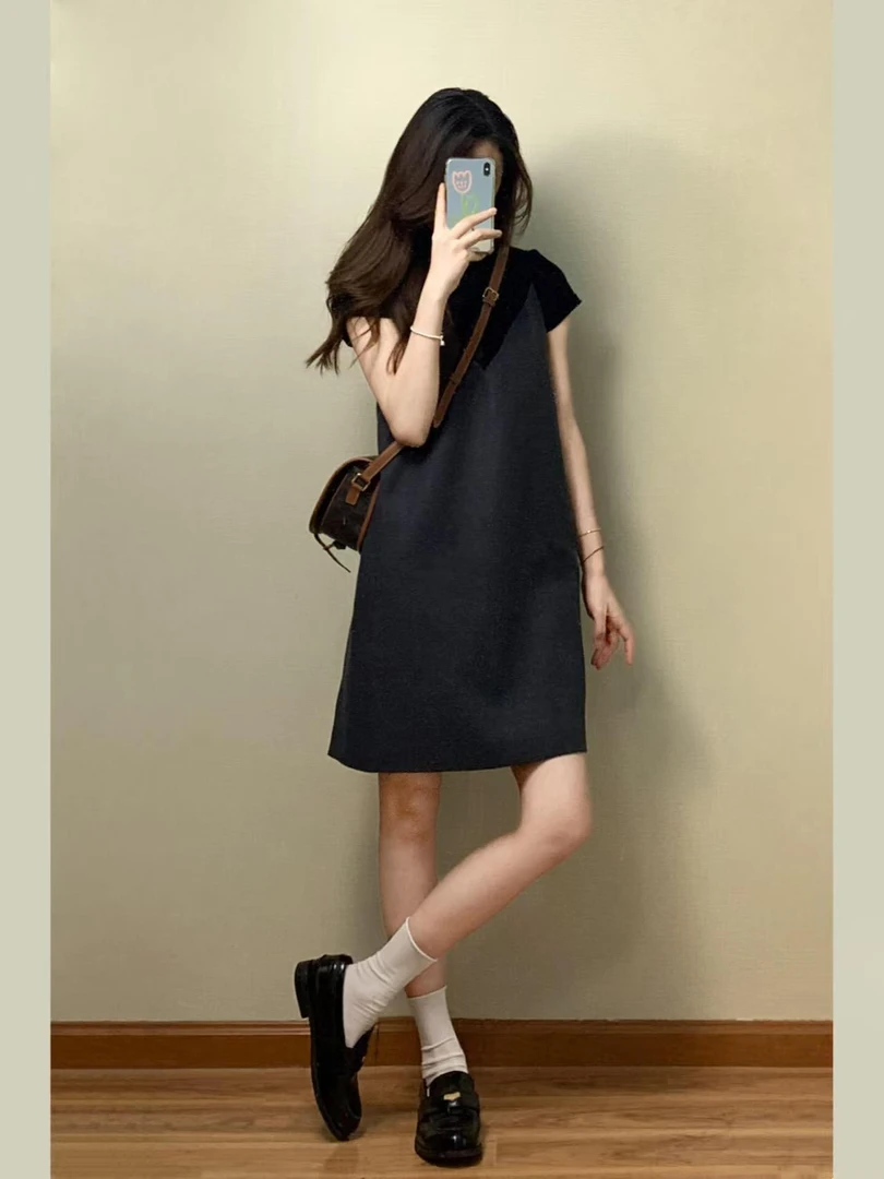 2025夏季新款时尚连衣裙气质显瘦洋气休闲百搭性感辣妹外穿连衣裙