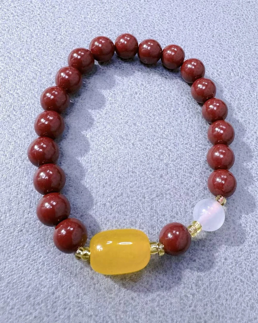 非金属仿水晶手链 简约一圈手链