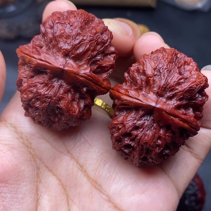 把件文玩核桃45尺麒麟元宝