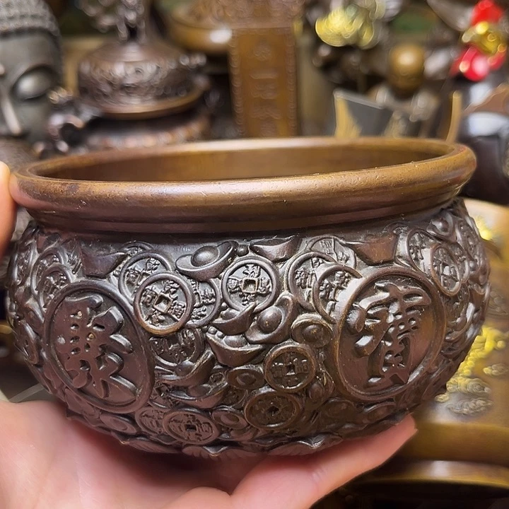 精美铜器批发档口